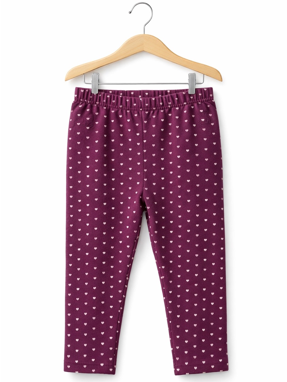 10/$15 Gap Polka Hearts Leggings Size 3-6